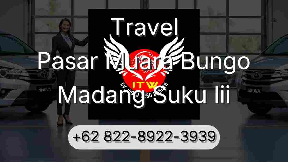 Travel Pasar Muara Bungo Madang Suku Iii