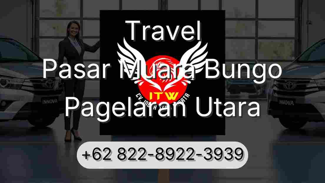 Travel Pasar Muara Bungo Pagelaran Utara