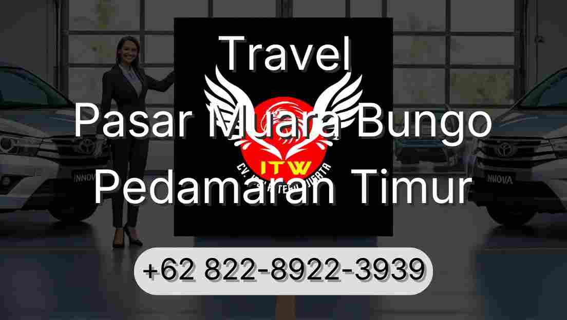Travel Pasar Muara Bungo Pedamaran Timur