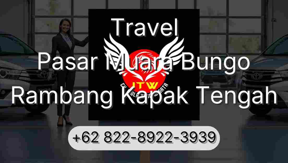 Travel Pasar Muara Bungo Rambang Kapak Tengah