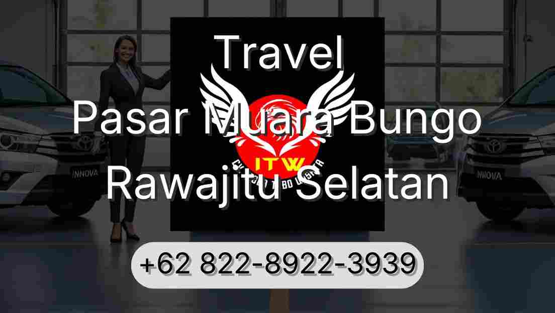 Travel Pasar Muara Bungo Rawajitu Selatan