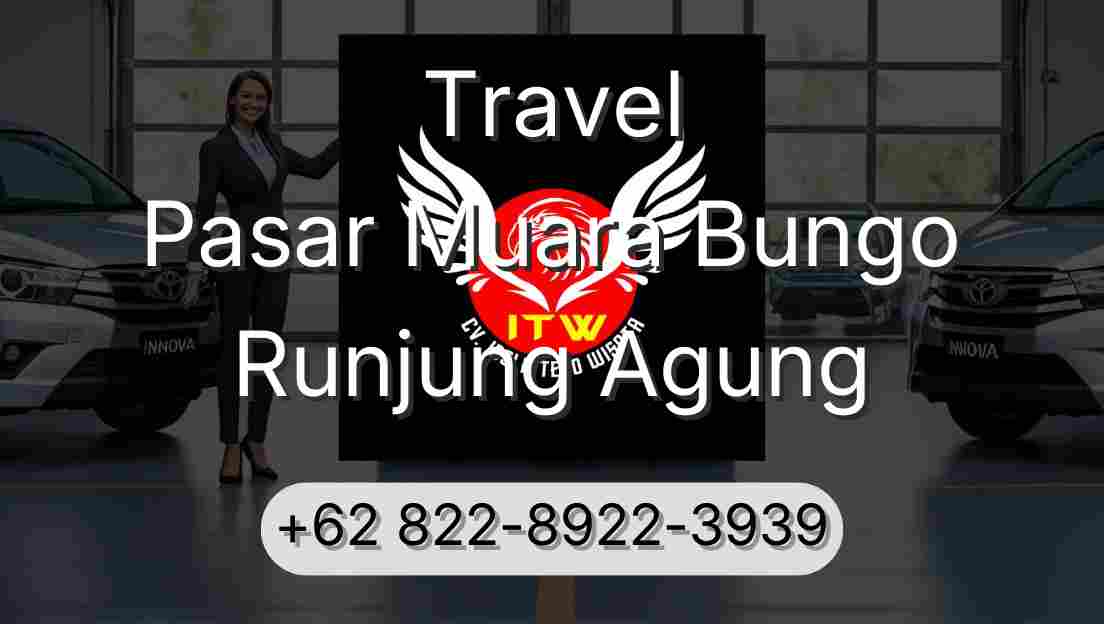 Travel Pasar Muara Bungo Runjung Agung