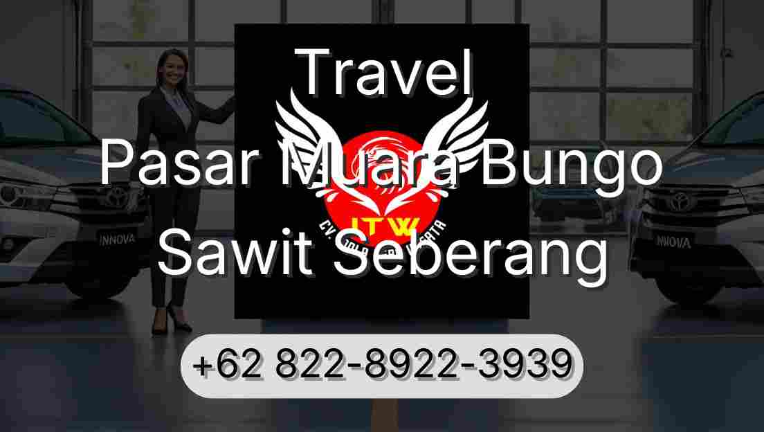 Travel Pasar Muara Bungo Sawit Seberang