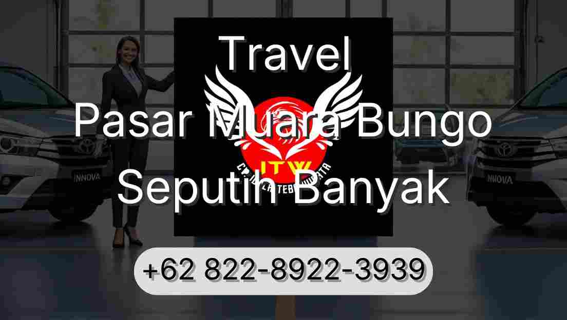 Travel Pasar Muara Bungo Seputih Banyak
