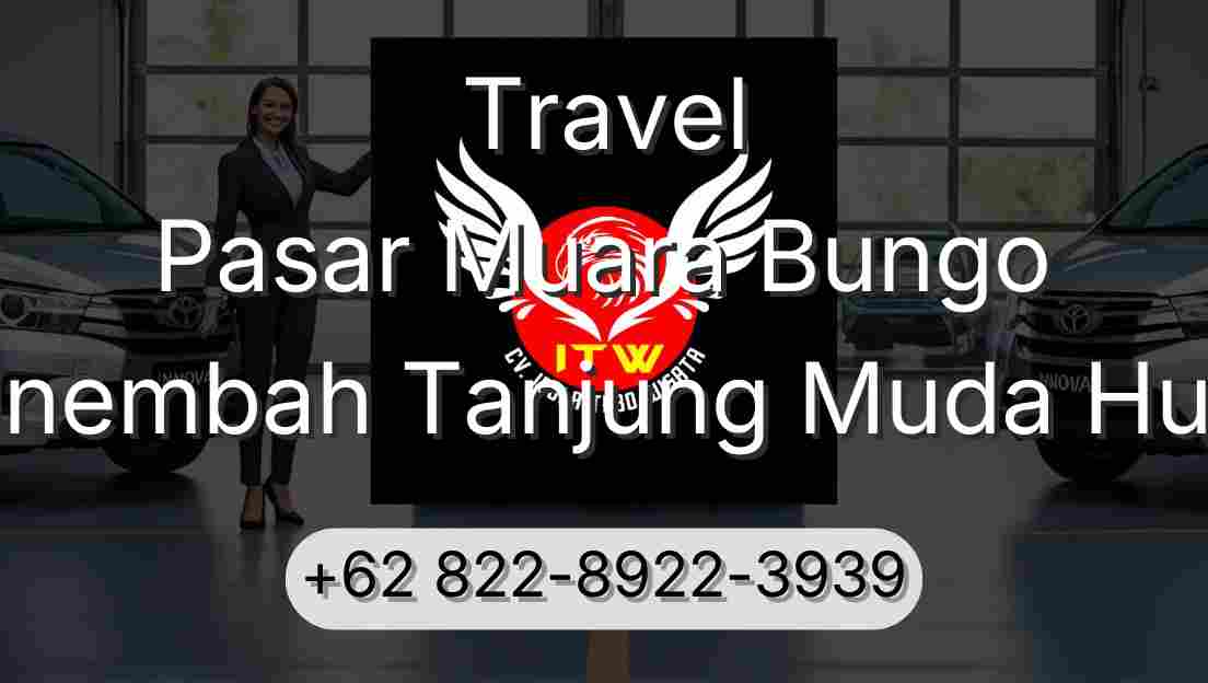 Travel Pasar Muara Bungo Sinembah Tanjung Muda Hulu
