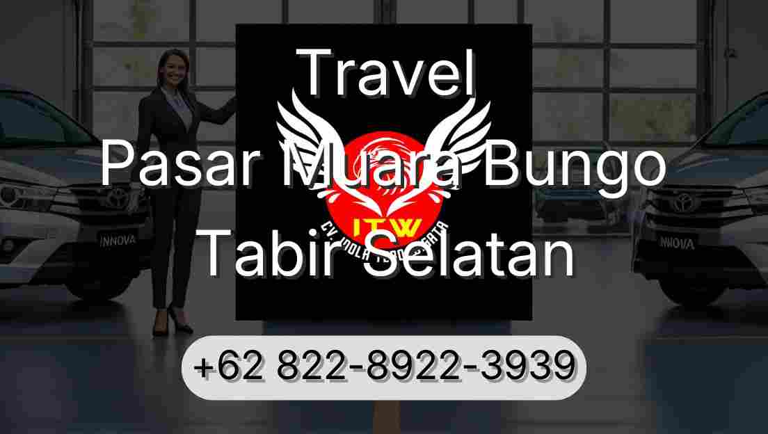 Travel Pasar Muara Bungo Tabir Selatan