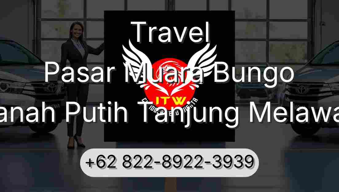 Travel Pasar Muara Bungo Tanah Putih Tanjung Melawan
