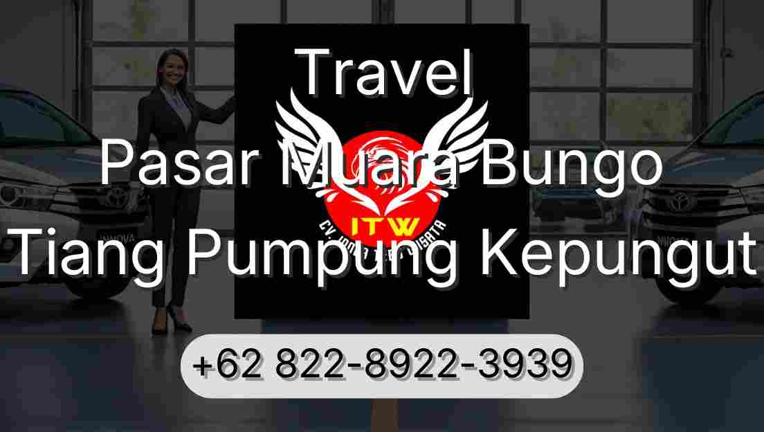 Travel Pasar Muara Bungo Tiang Pumpung Kepungut