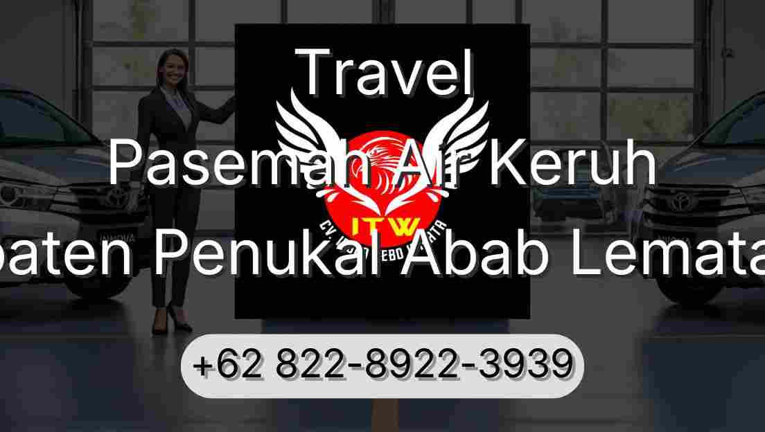 Travel Pasemah Air Keruh Kabupaten Penukal Abab Lematang Ilir