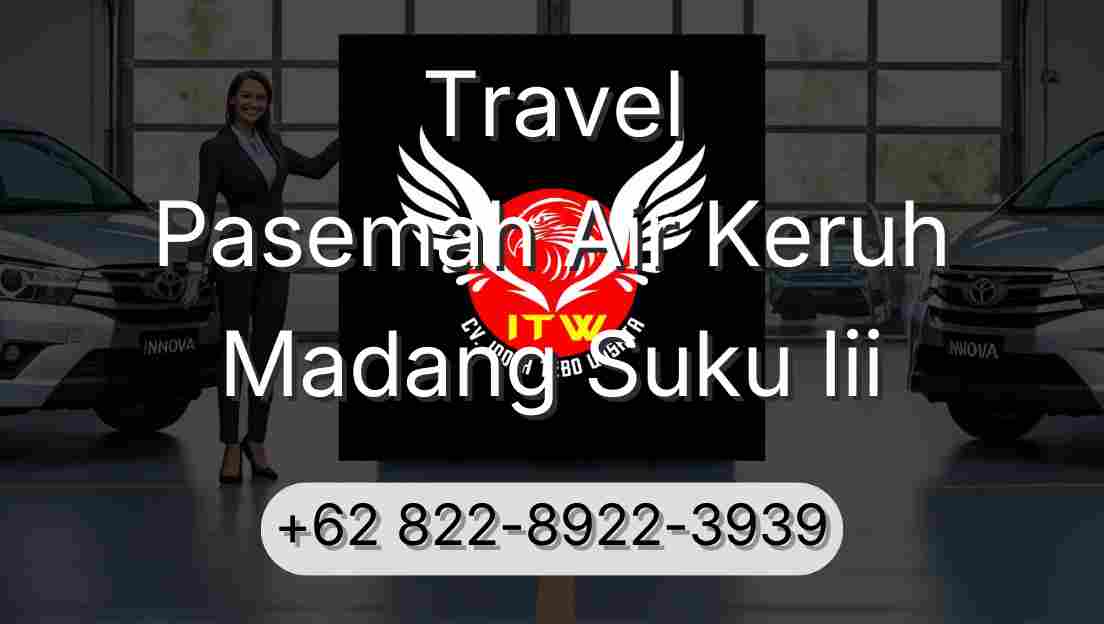 Travel Pasemah Air Keruh Madang Suku Iii