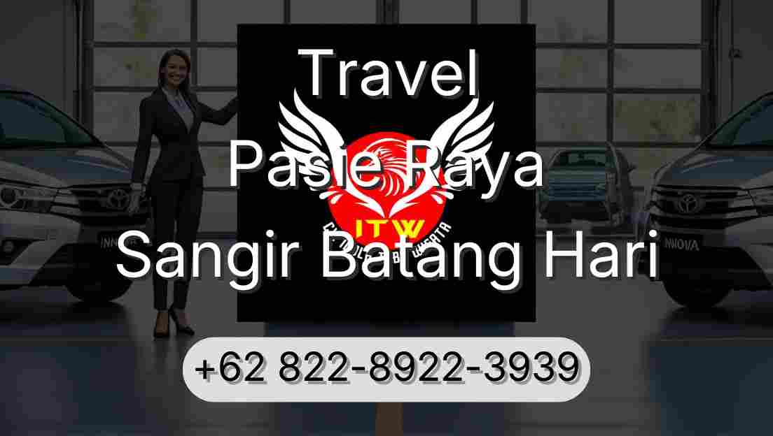 Travel Pasie Raya Sangir Batang Hari
