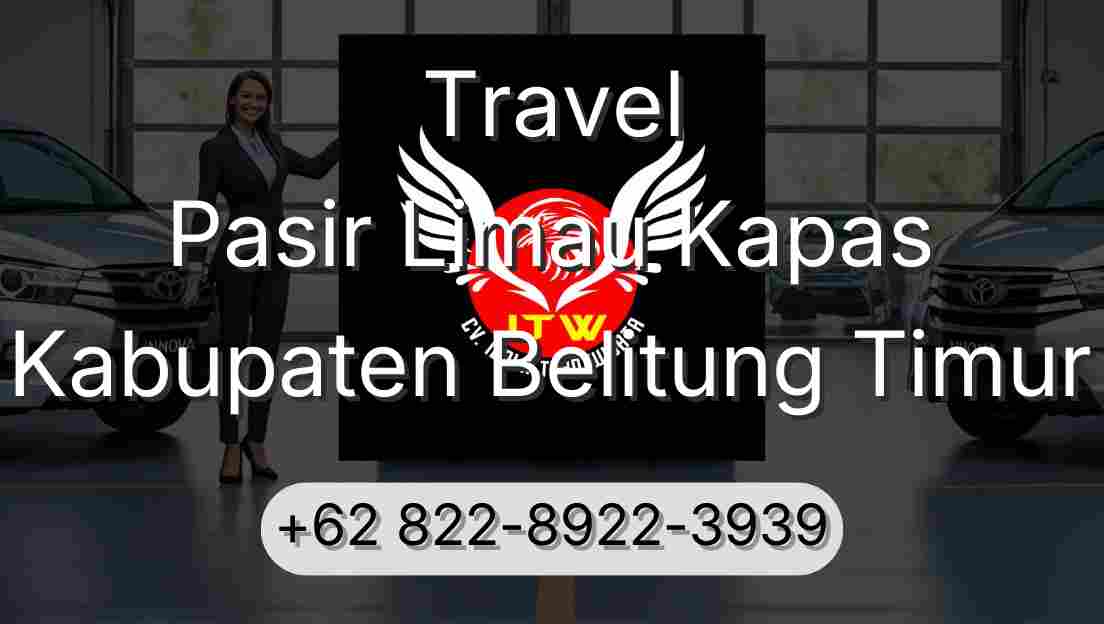 Travel Pasir Limau Kapas Kabupaten Belitung Timur