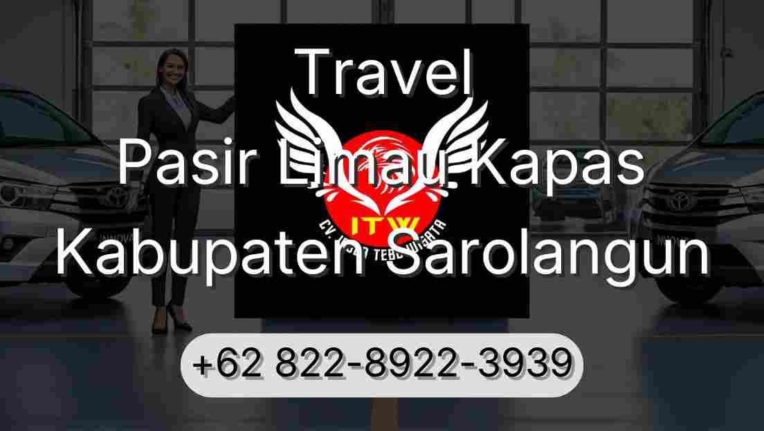 Travel Pasir Limau Kapas Kabupaten Sarolangun
