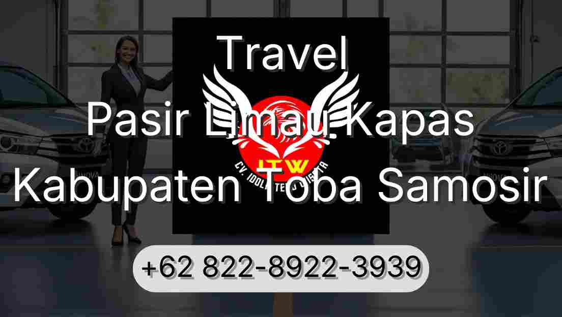 Travel Pasir Limau Kapas Kabupaten Toba Samosir
