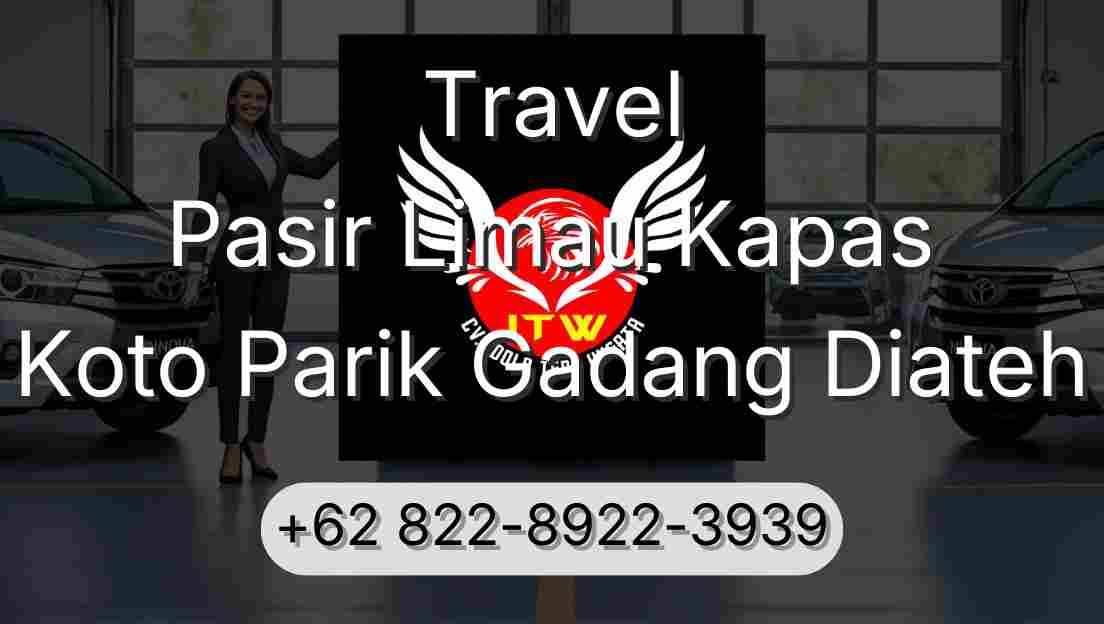 Travel Pasir Limau Kapas Koto Parik Gadang Diateh