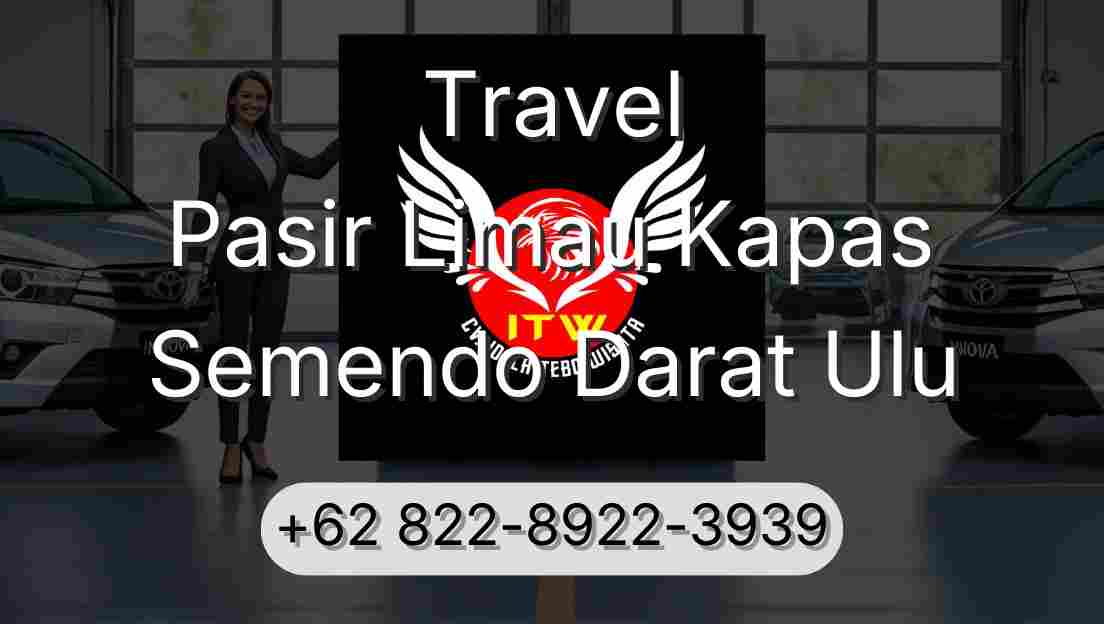 Travel Pasir Limau Kapas Semendo Darat Ulu