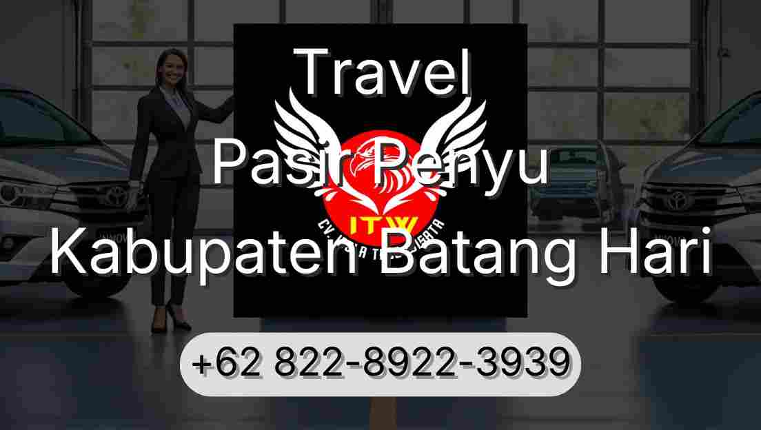 Travel Pasir Penyu Kabupaten Batang Hari
