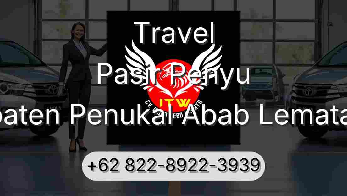 Travel Pasir Penyu Kabupaten Penukal Abab Lematang Ilir