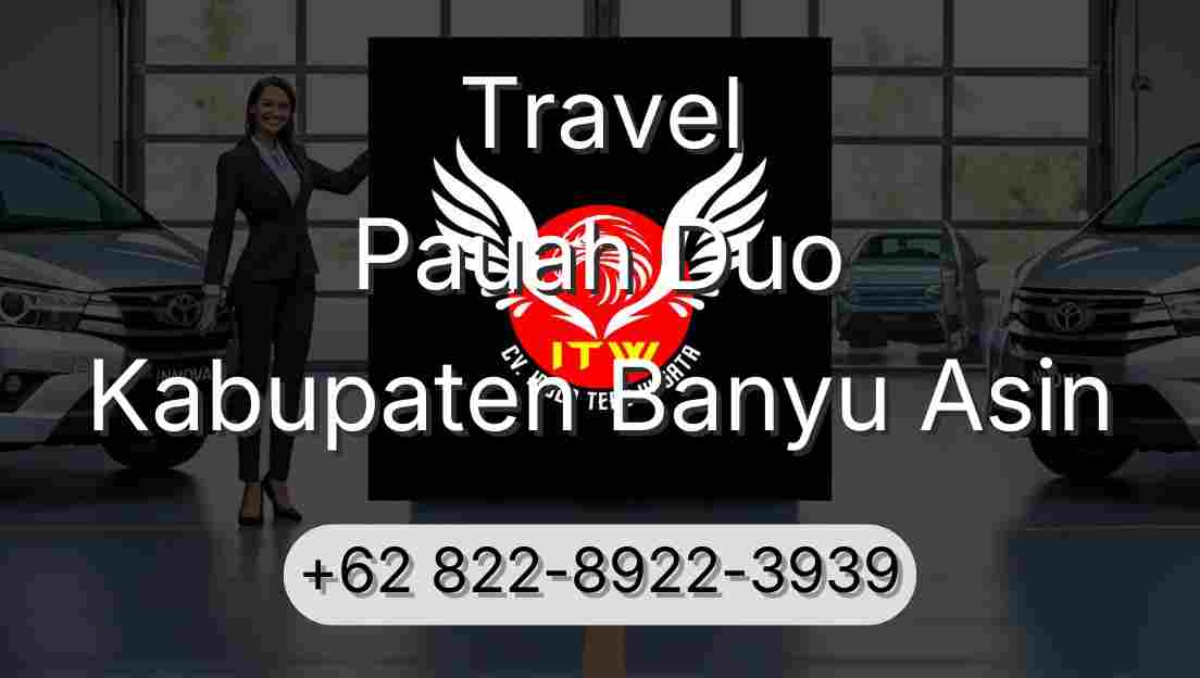 Travel Pauah Duo Kabupaten Banyu Asin