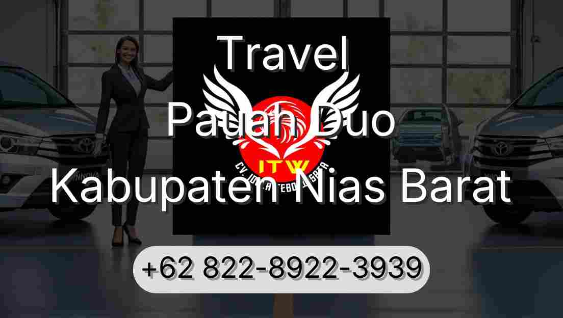 Travel Pauah Duo Kabupaten Nias Barat