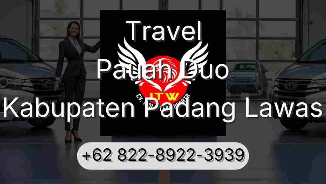 Travel Pauah Duo Kabupaten Padang Lawas