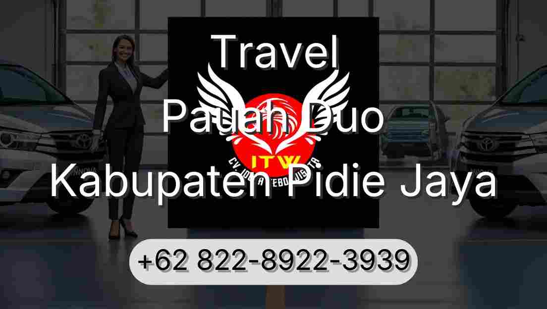 Travel Pauah Duo Kabupaten Pidie Jaya