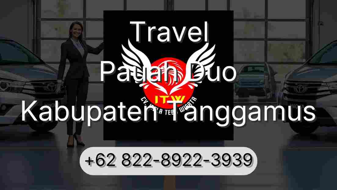 Travel Pauah Duo Kabupaten Tanggamus