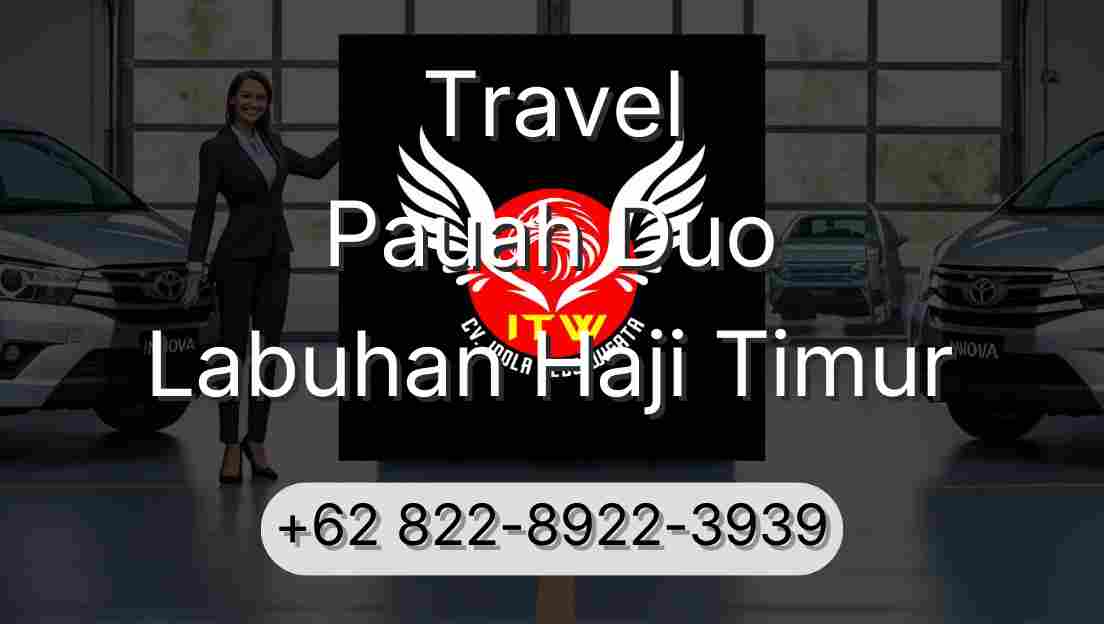 Travel Pauah Duo Labuhan Haji Timur