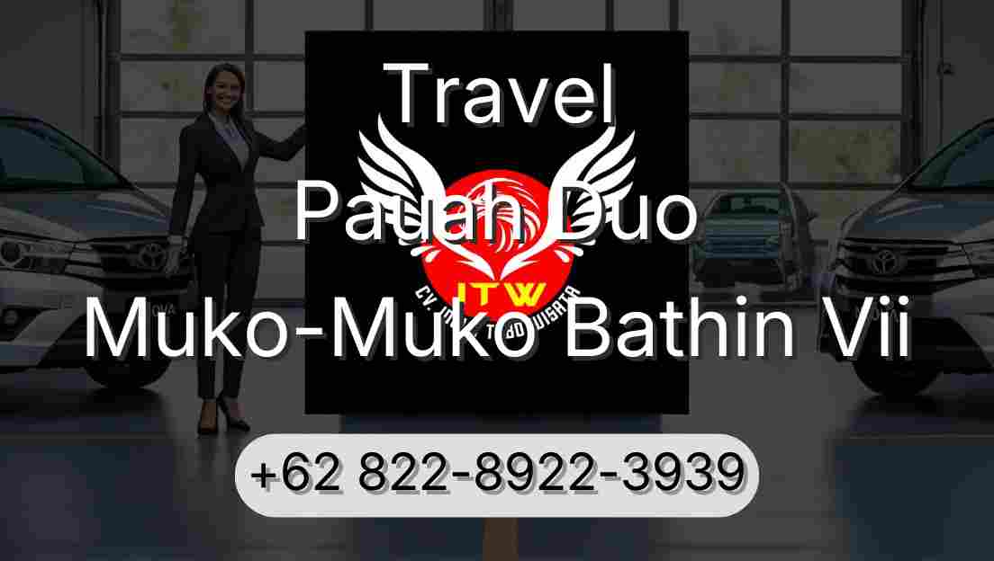 Travel Pauah Duo Muko-Muko Bathin Vii