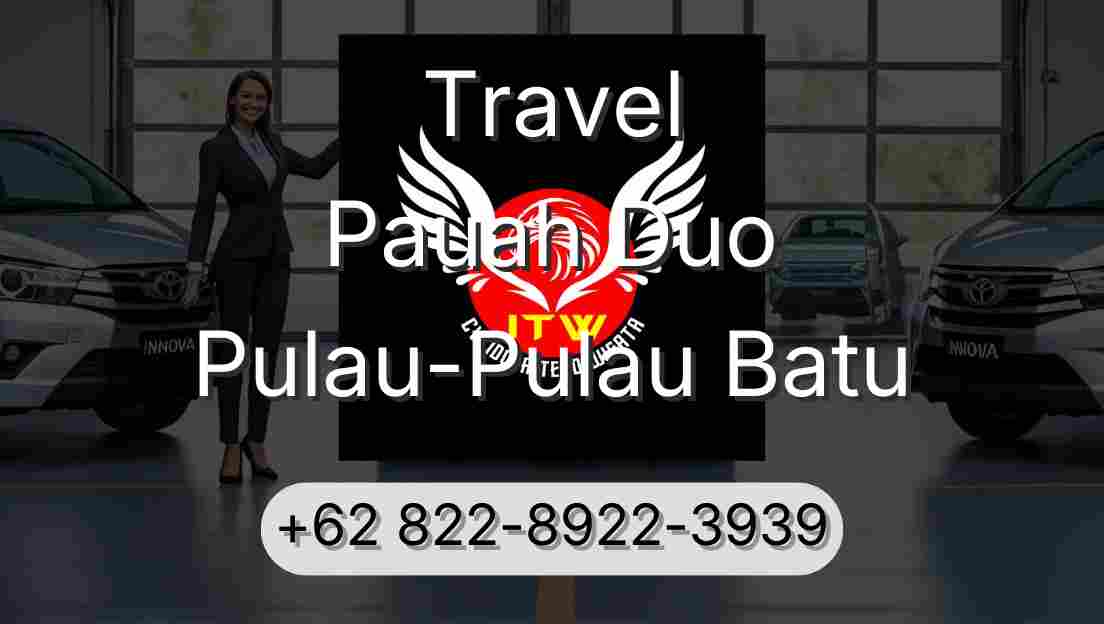 Travel Pauah Duo Pulau-Pulau Batu