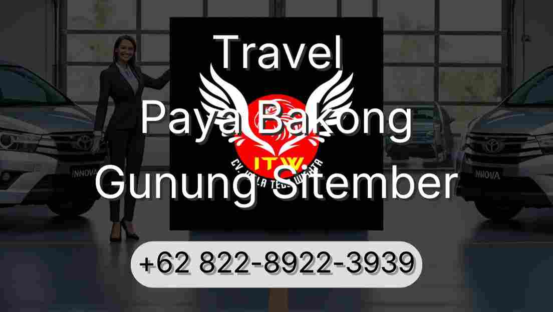 Travel Paya Bakong Gunung Sitember