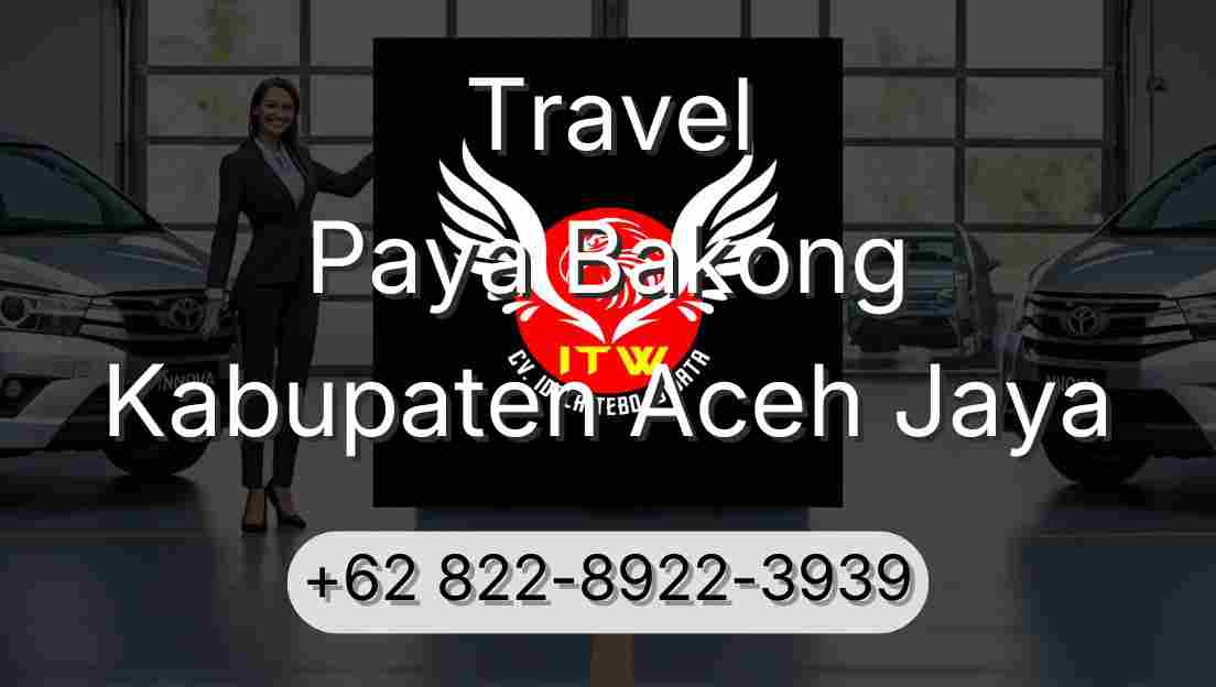 Travel Paya Bakong Kabupaten Aceh Jaya