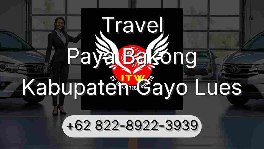 Travel Paya Bakong Kabupaten Gayo Lues