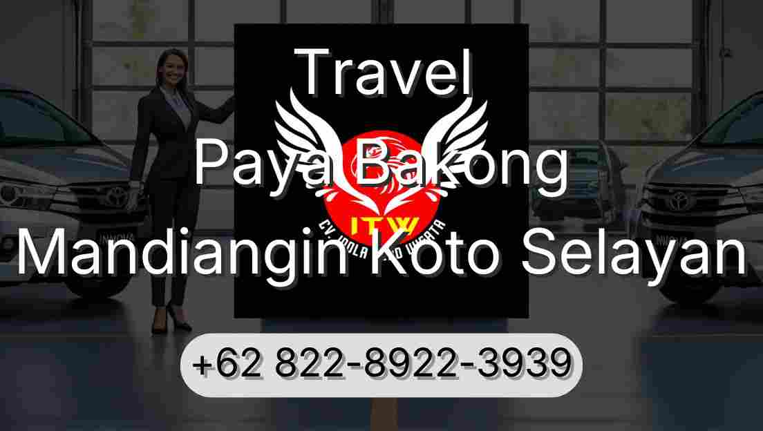 Travel Paya Bakong Mandiangin Koto Selayan
