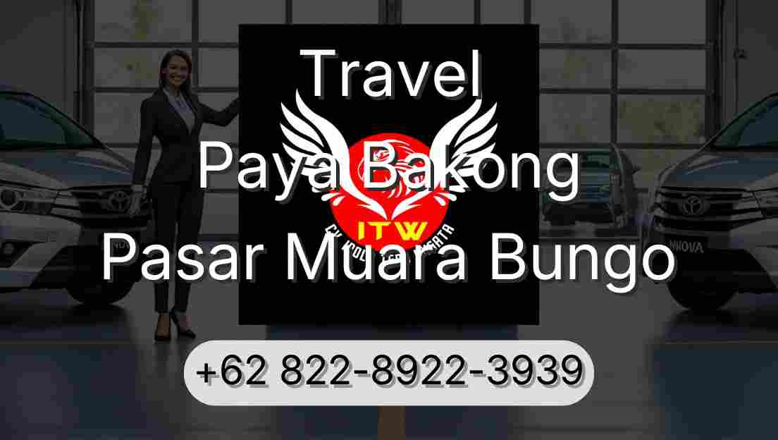 Travel Paya Bakong Pasar Muara Bungo