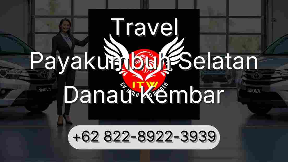 Travel Payakumbuh Selatan Danau Kembar