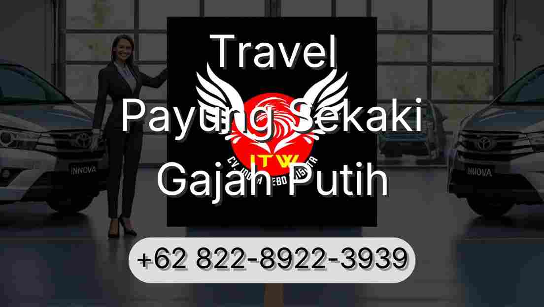Travel Payung Sekaki Gajah Putih