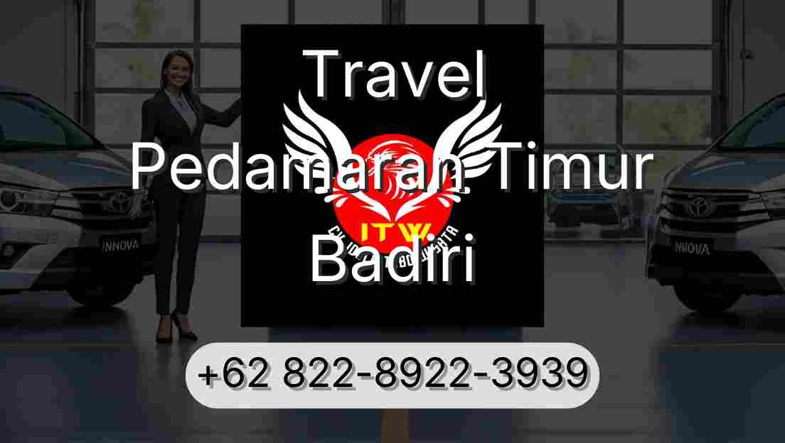 Travel Pedamaran Timur Badiri