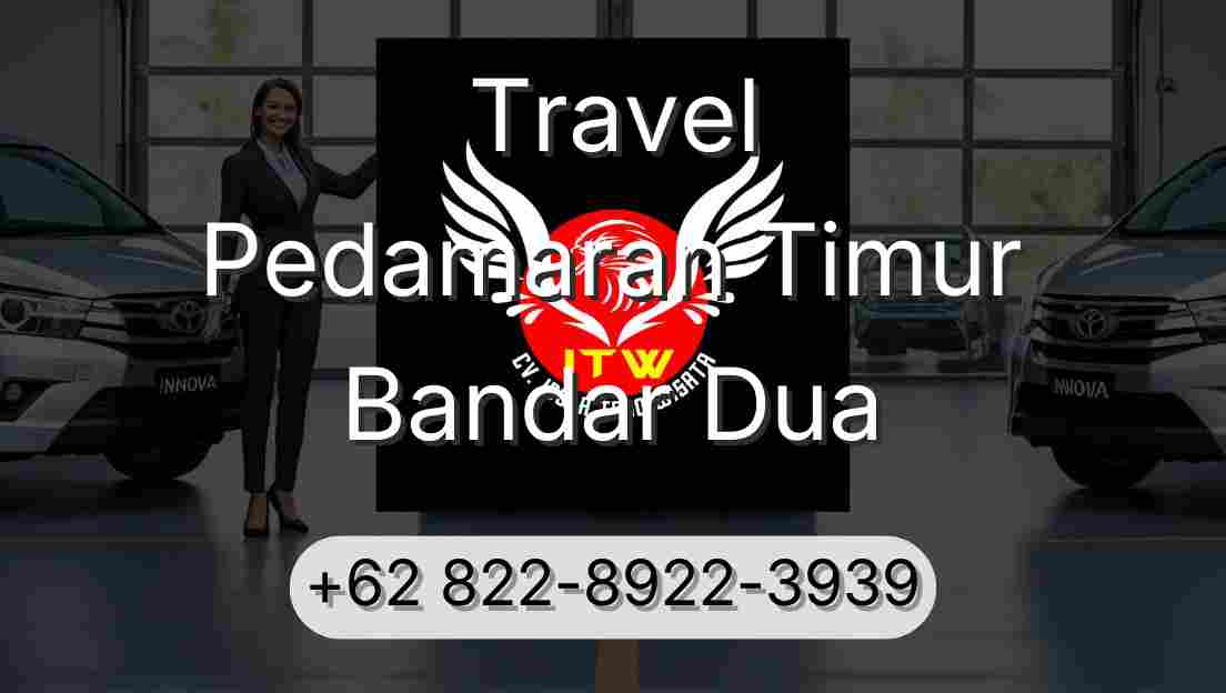 Travel Pedamaran Timur Bandar Dua