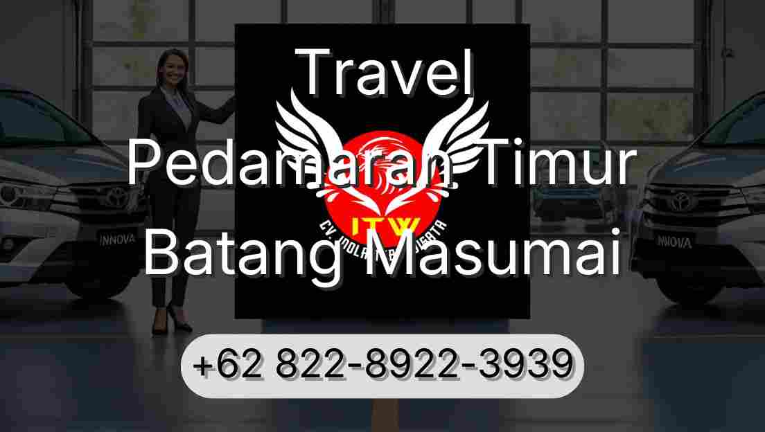 Travel Pedamaran Timur Batang Masumai