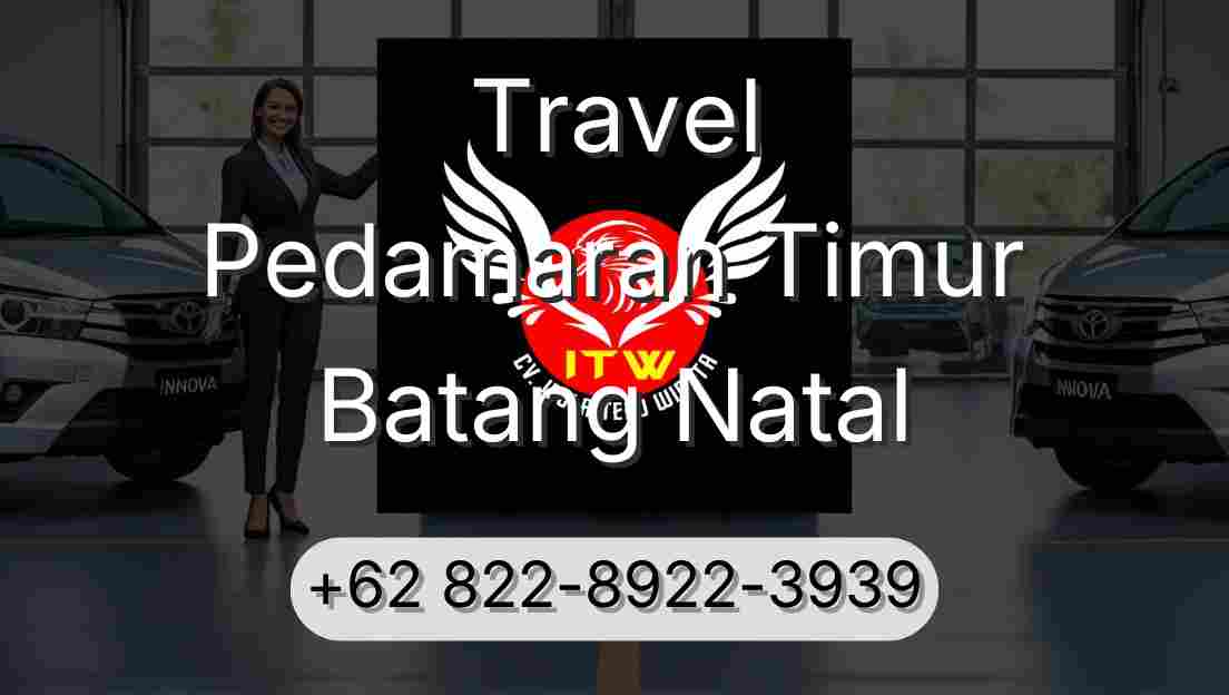 Travel Pedamaran Timur Batang Natal
