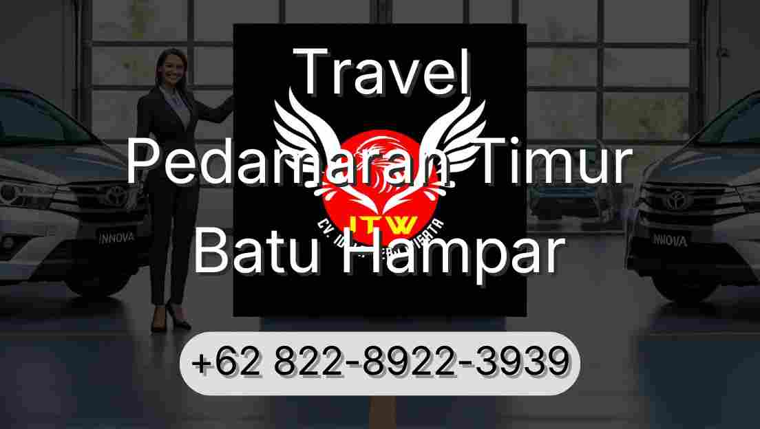 Travel Pedamaran Timur Batu Hampar