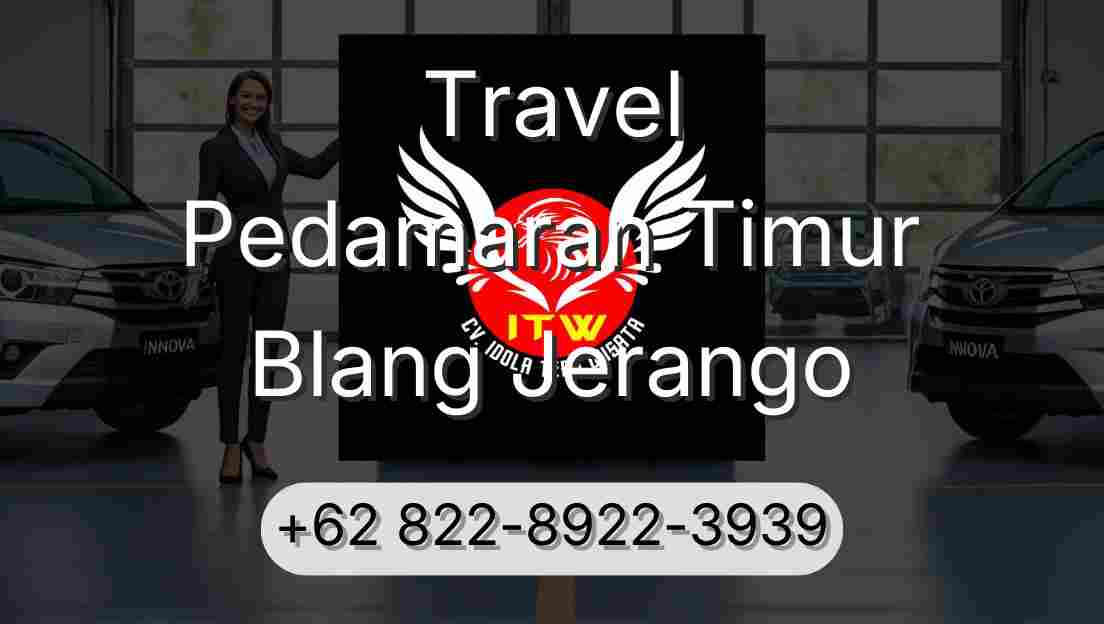 Travel Pedamaran Timur Blang Jerango