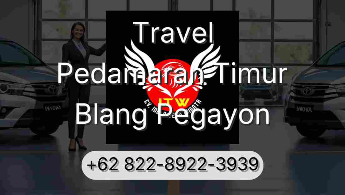 Travel Pedamaran Timur Blang Pegayon