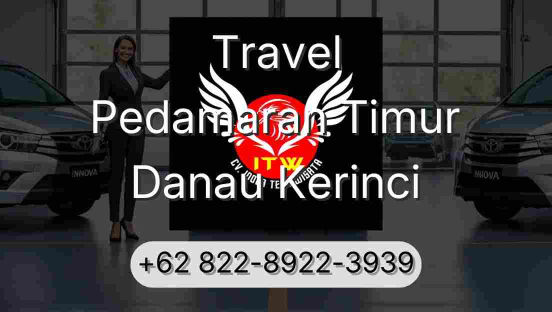 Travel Pedamaran Timur Danau Kerinci