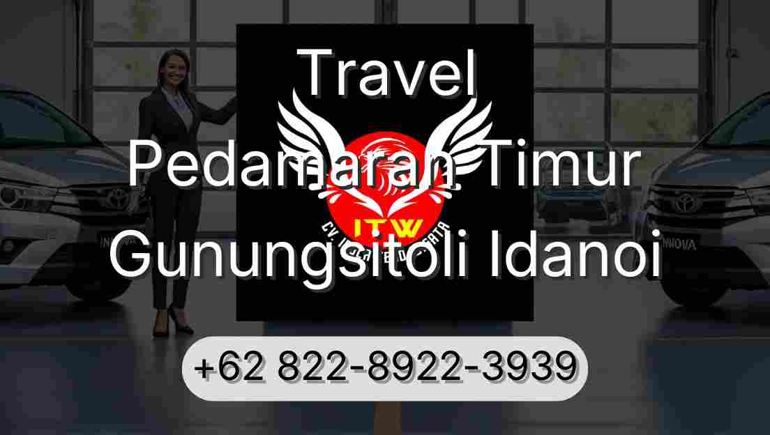 Travel Pedamaran Timur Gunungsitoli Idanoi