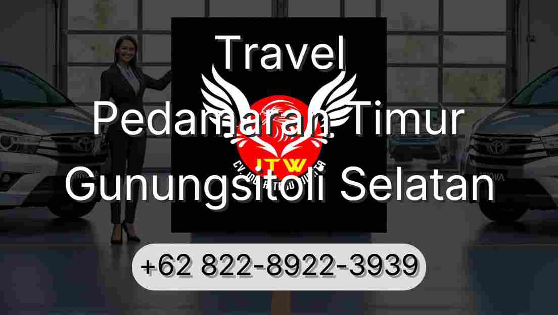 Travel Pedamaran Timur Gunungsitoli Selatan