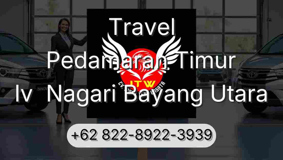 Travel Pedamaran Timur Iv  Nagari Bayang Utara