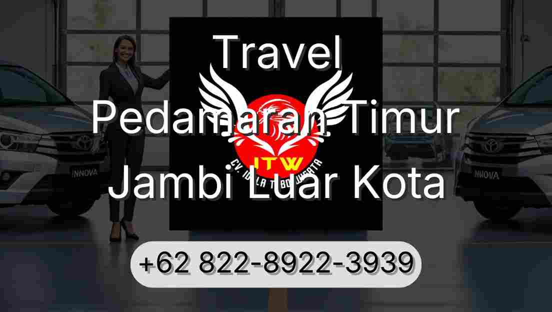 Travel Pedamaran Timur Jambi Luar Kota