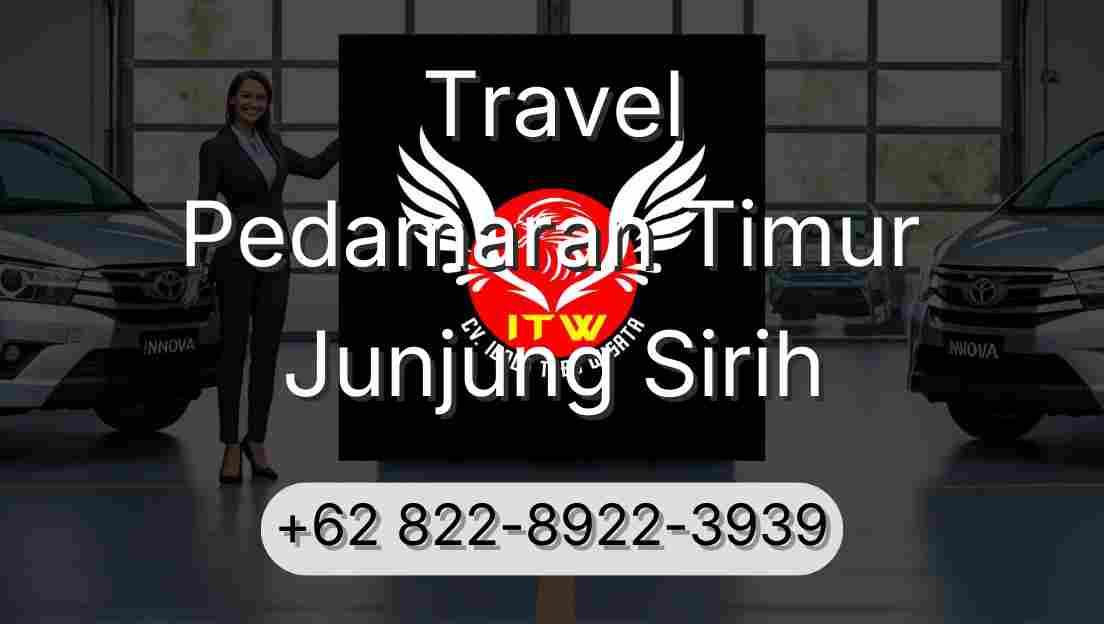 Travel Pedamaran Timur Junjung Sirih